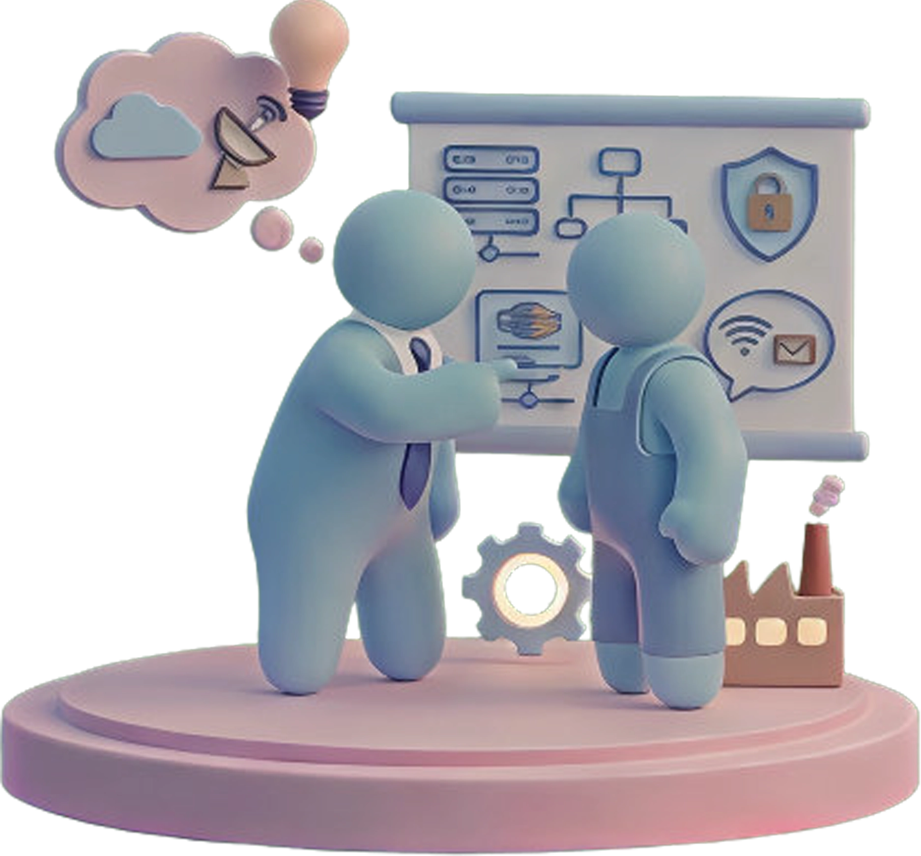 Icon: Netzwerk, Security und Telefonie