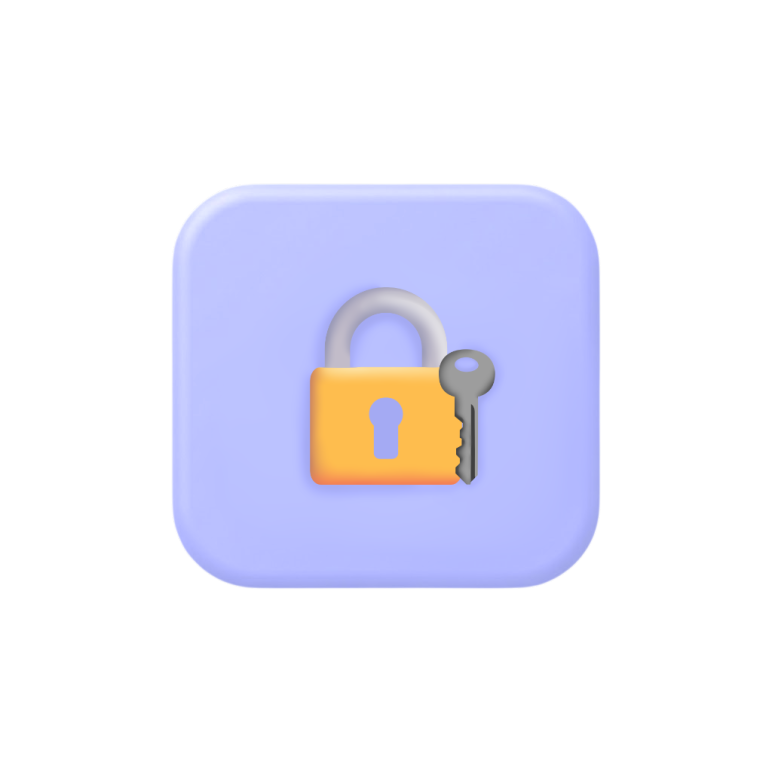 Sicherheits- und Zugriffssymbol für Schutzmechanismen und Zugriffsregeln